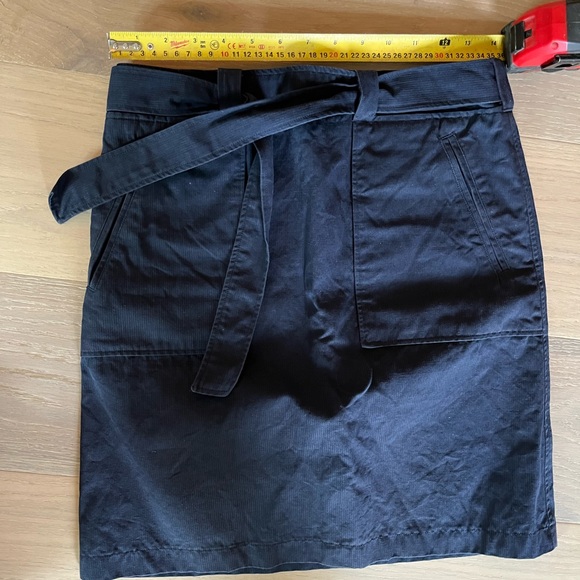 A.P.C. Navy midi skirt - Picture 7 of 7